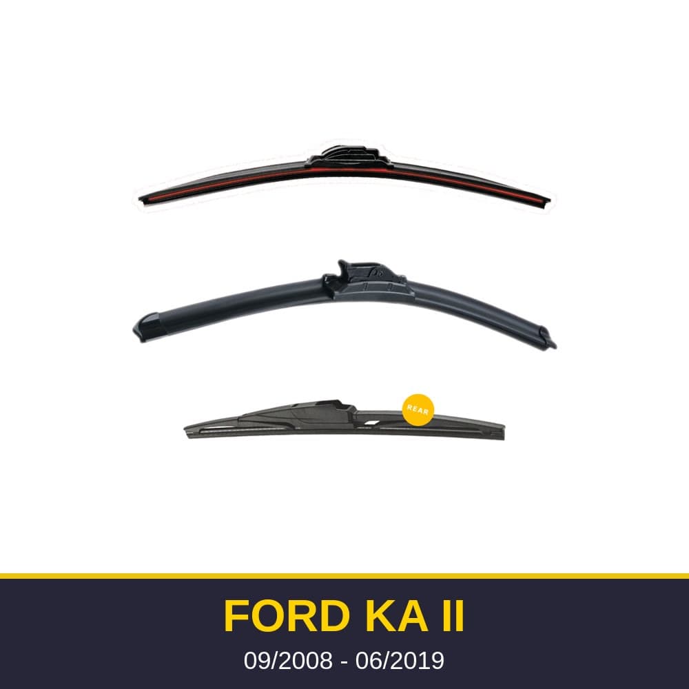 Spazzole tergicristallo Ford Ka II (09/2008-06/2019)