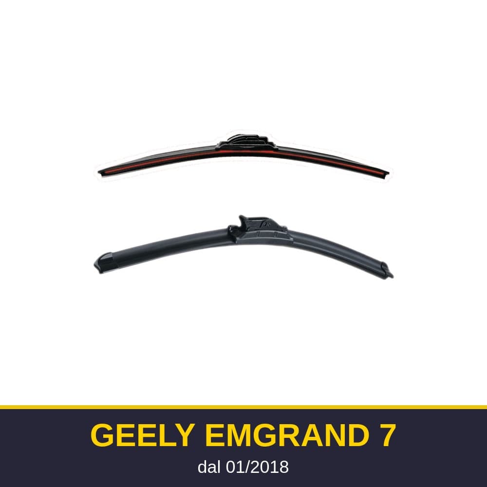 Spazzole tergicristallo Geely Emgrand 7 (01/2018-)