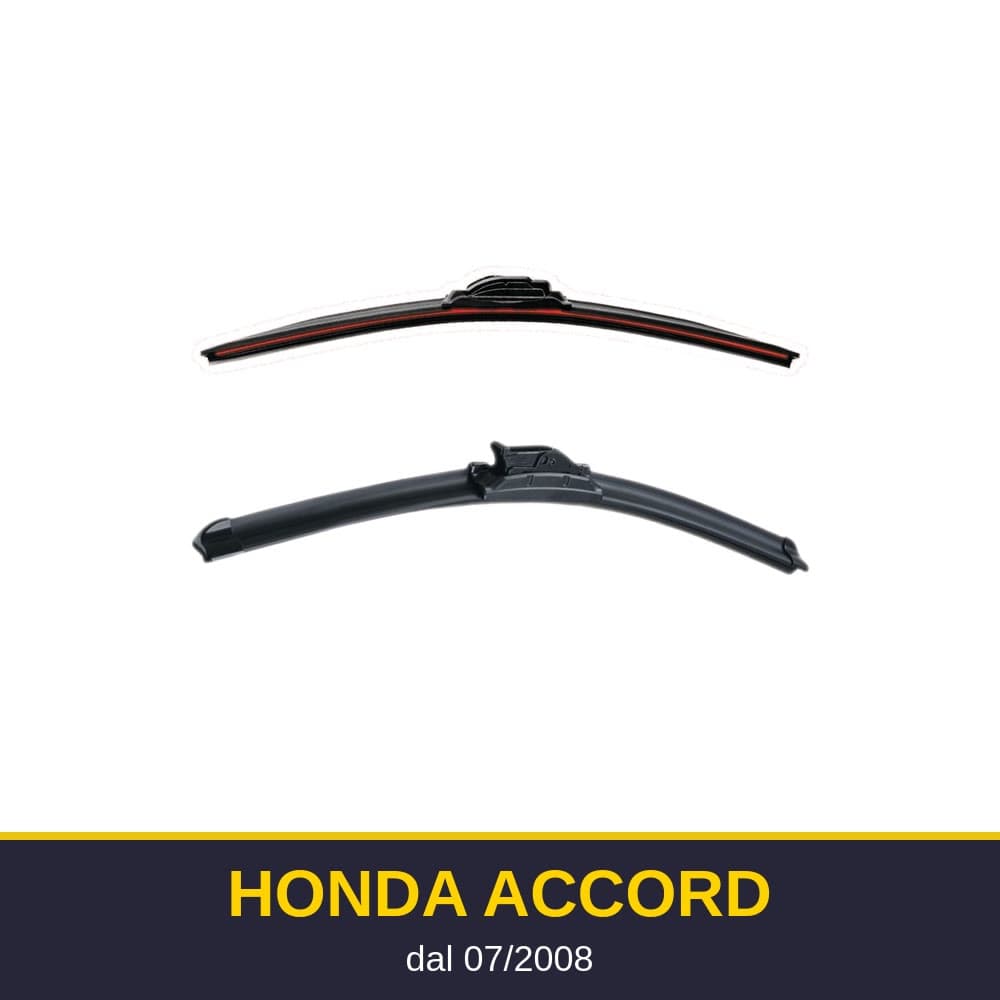 Spazzole tergicristallo Honda Accord (07/2008-)