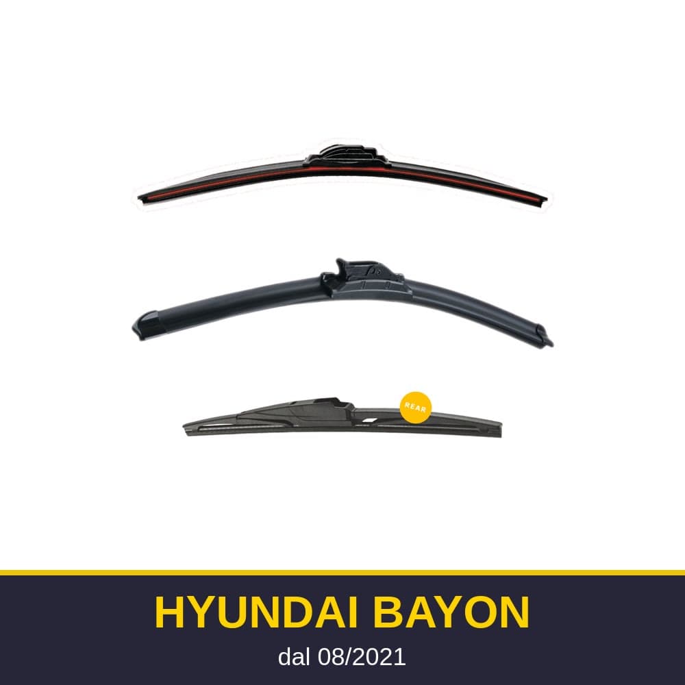 Spazzole tergicristallo Hyundai Bayon (08/2021-)