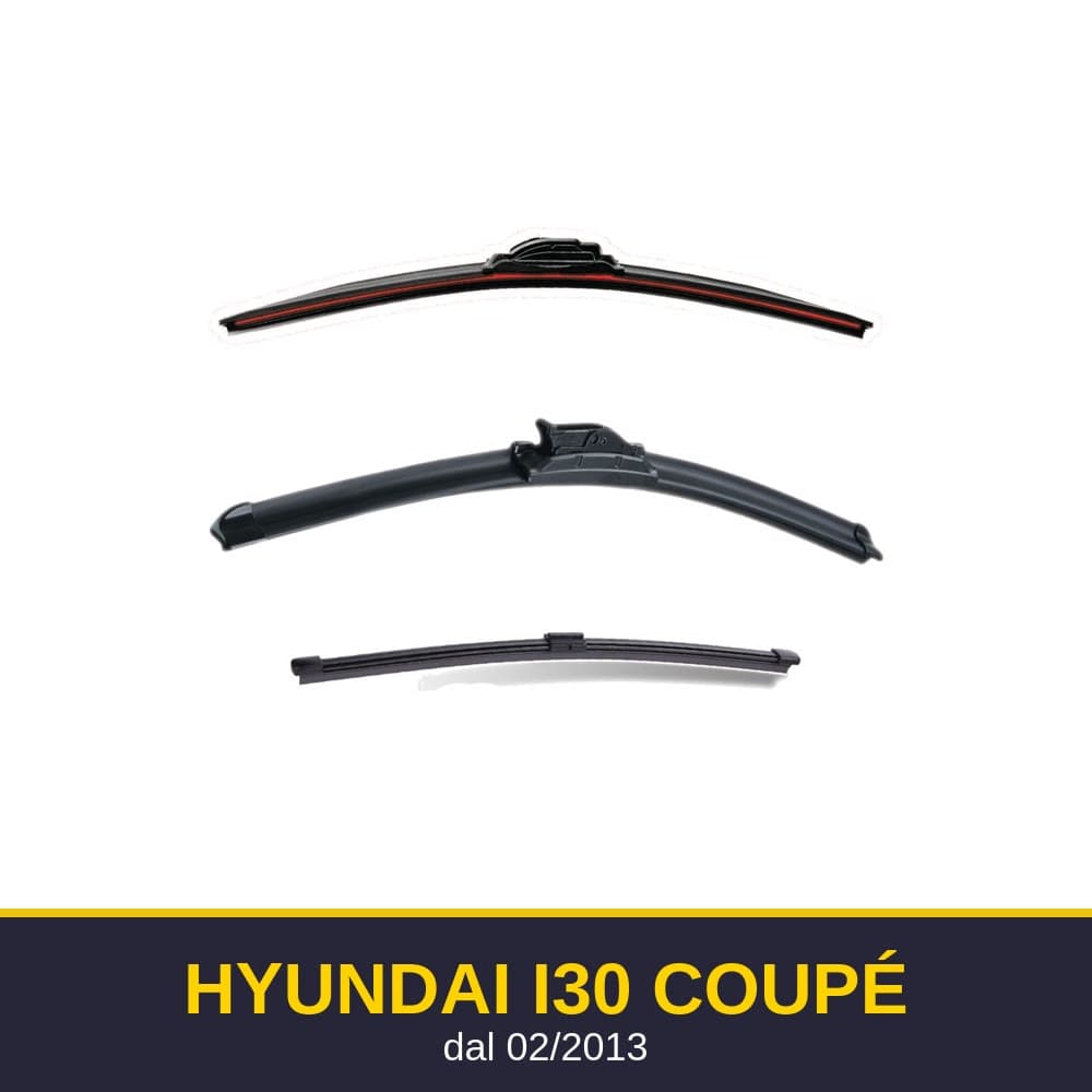 Spazzole tergicristallo Hyundai i30 Coupé (02/2013-)