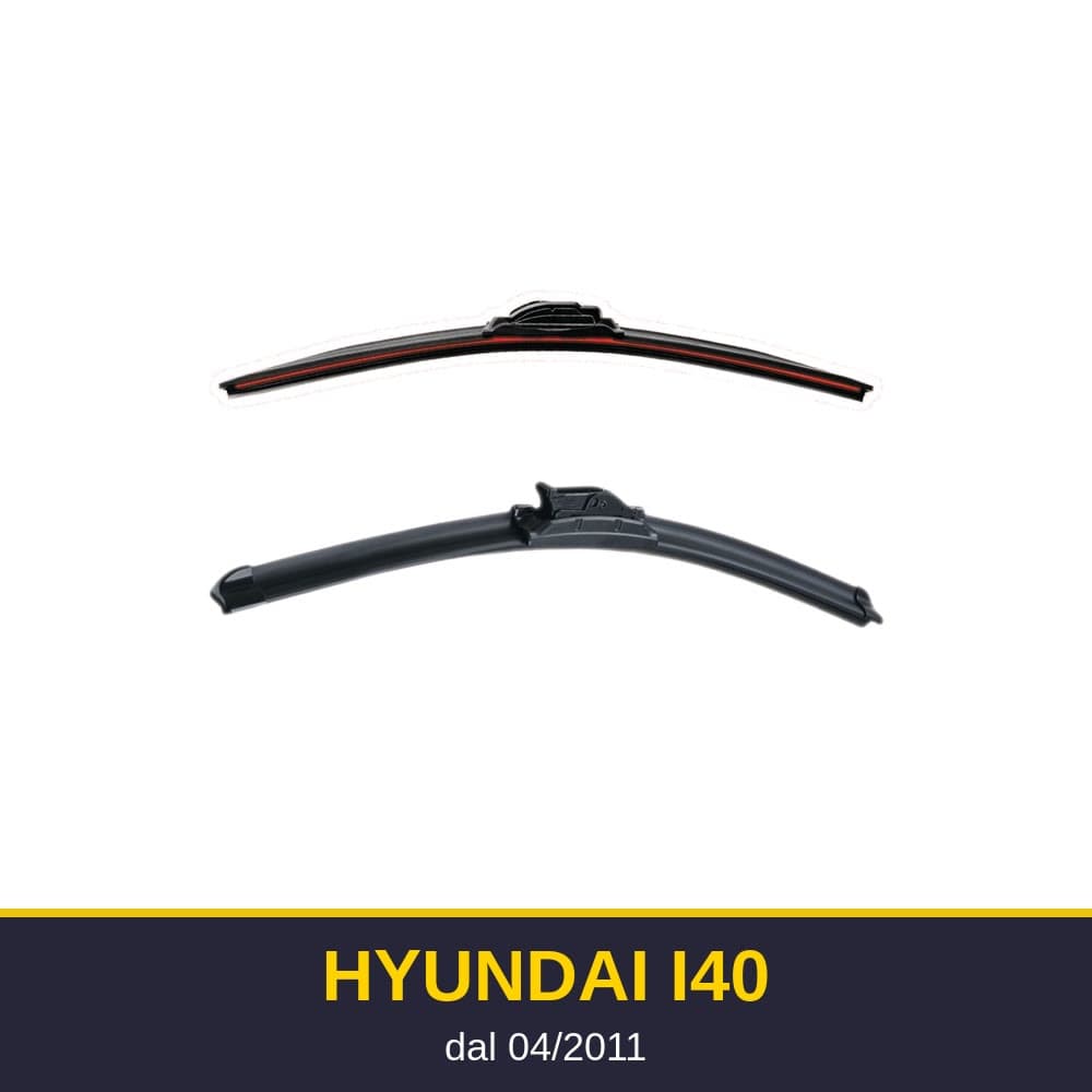 Spazzole tergicristallo Hyundai i40 (04/2011-)