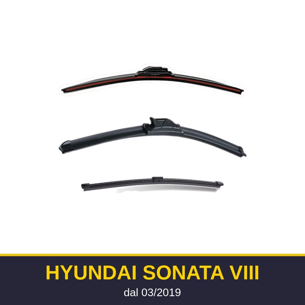 Spazzole tergicristallo Hyundai Sonata VIII (03/2019-)