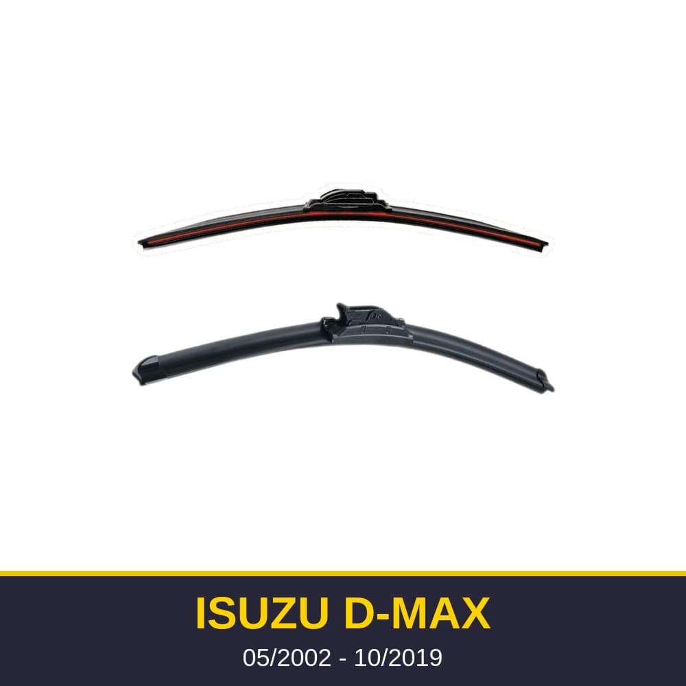 Spazzole tergicristallo Isuzu D-MAX (05/2002-10/2019)