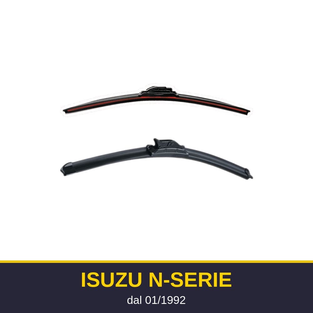 Spazzole tergicristallo Isuzu N-Serie (01/1992-)