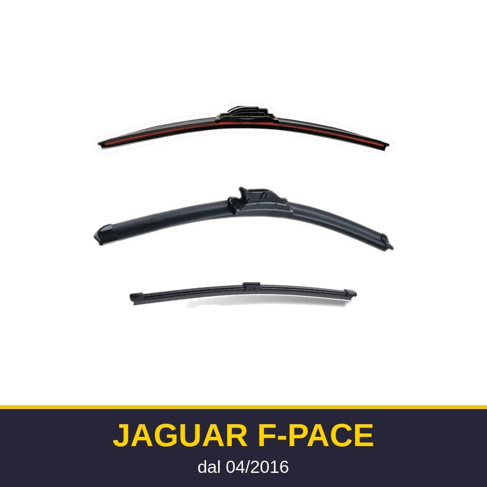 Spazzole tergicristallo Jaguar F-Pace (04/2016-)