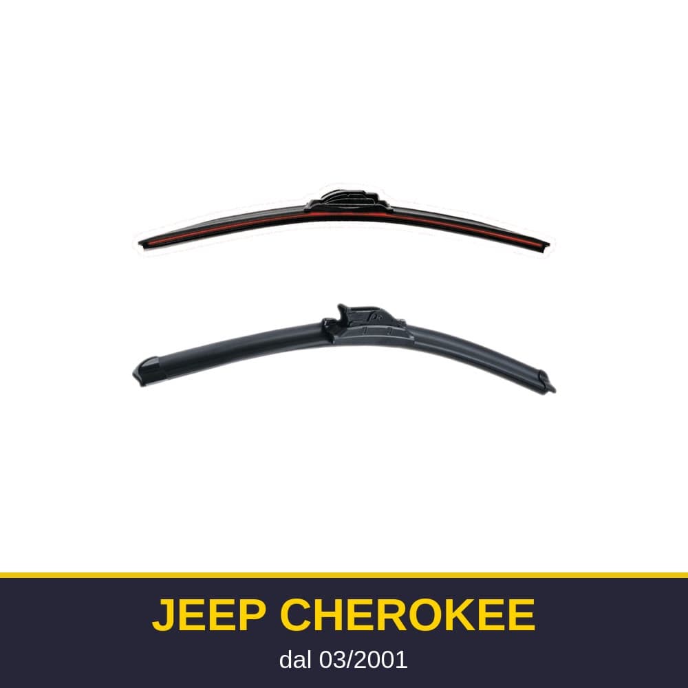 Spazzole tergicristallo Jeep Cherokee (03/2001-)