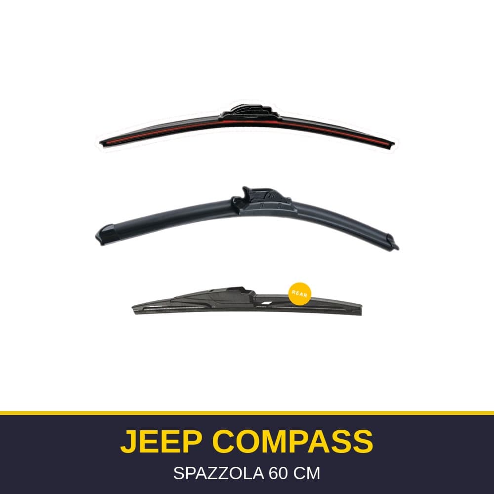 Spazzole tergicristallo Jeep Compass (spazzola 60 cm)