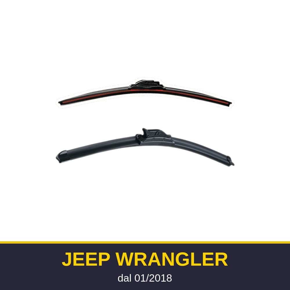 Spazzole tergicristallo Jeep Wrangler (01/2018-)