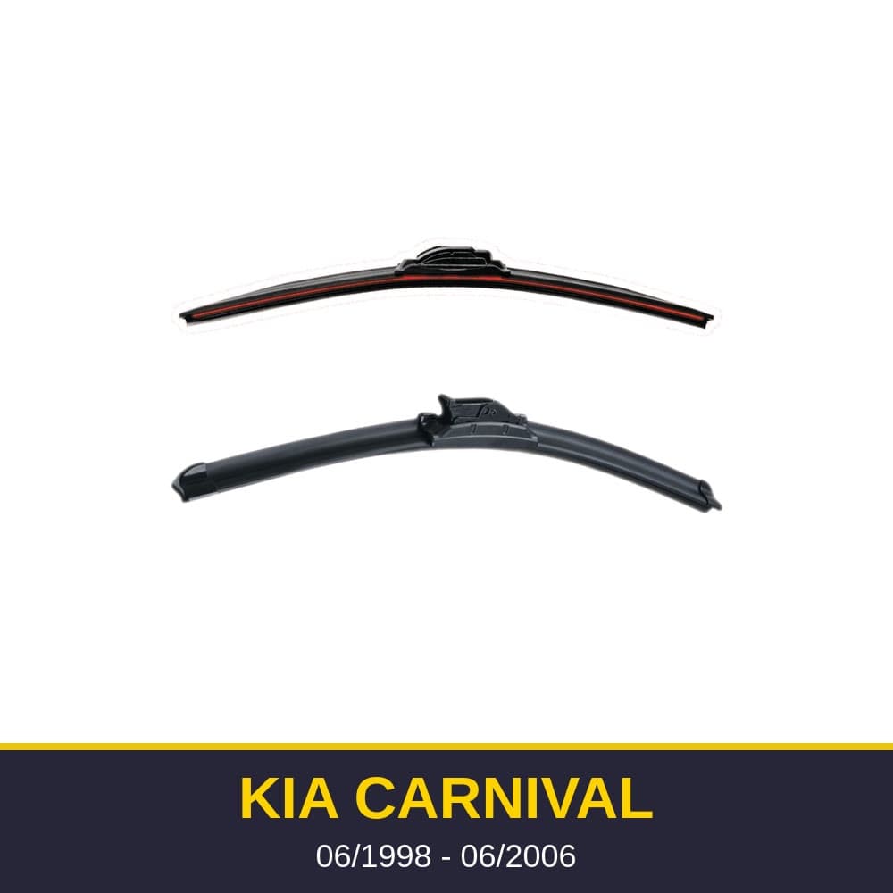 Spazzole tergicristallo Kia Carnival (06/1998-06/2006)
