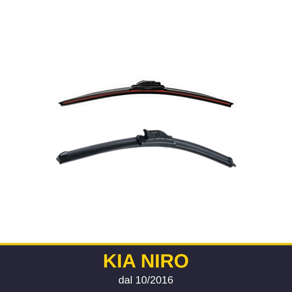 Spazzole tergicristallo Kia Niro (10/2016-)