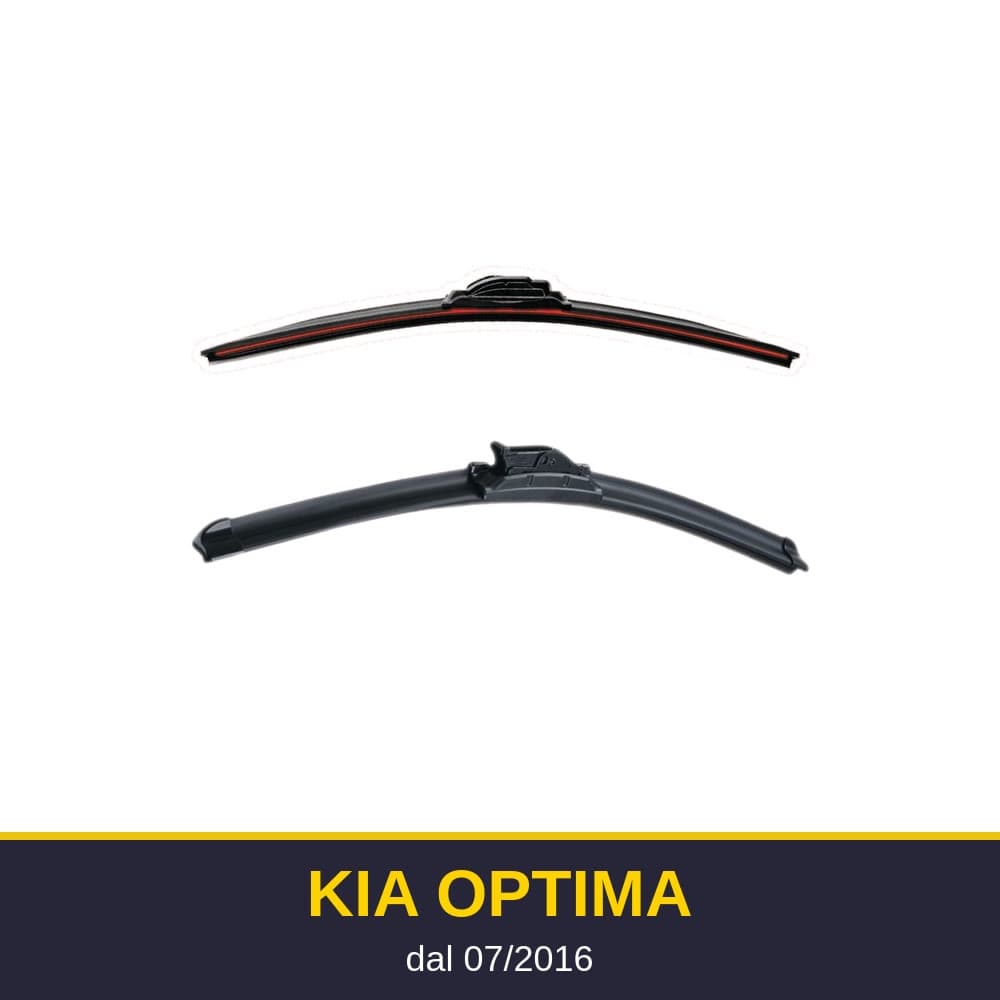 Spazzole tergicristallo Kia Optima (07/2016-)