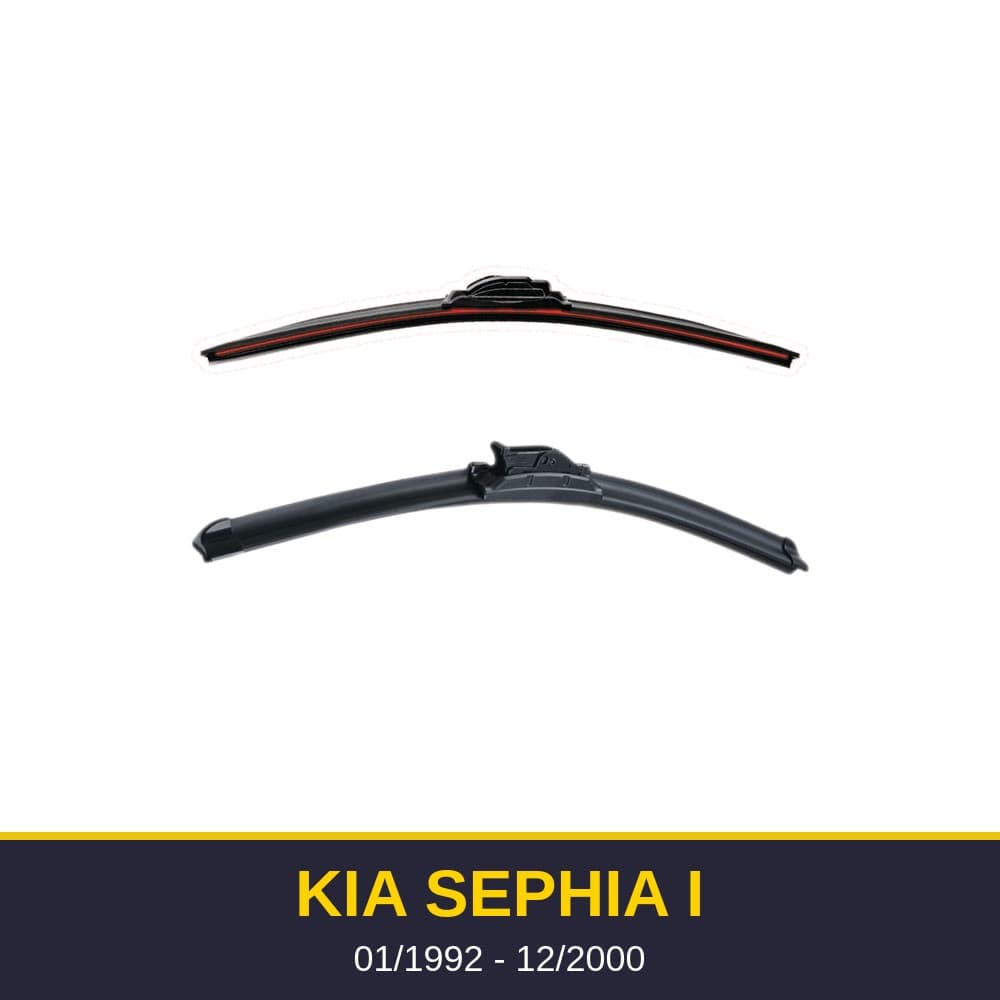 Spazzole tergicristallo Kia Sephia I (01/1992-12/2000)