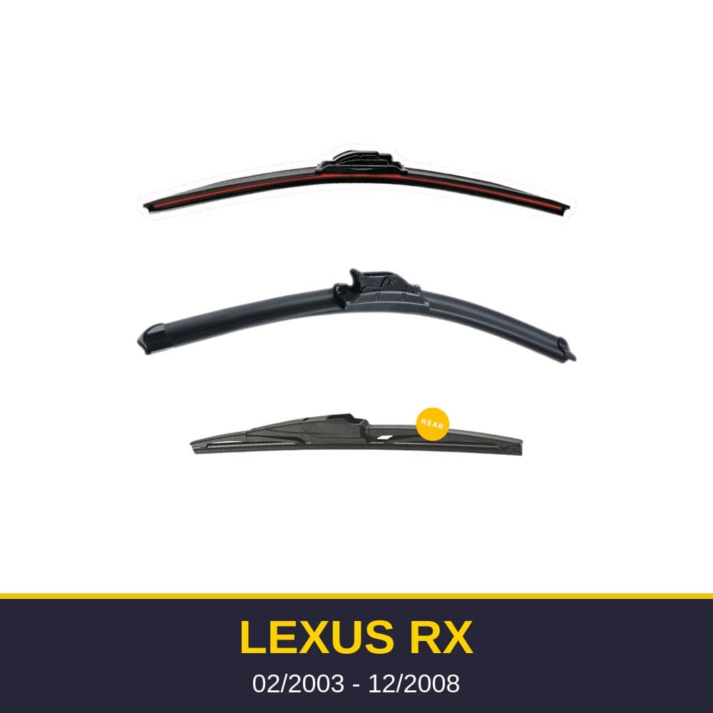 Spazzole tergicristallo Lexus RX (02/2003-12/2008)