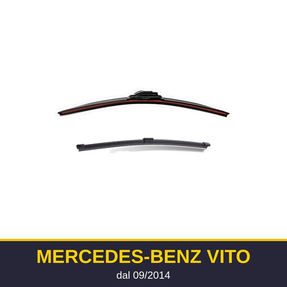 Spazzole tergicristallo Mercedes-Benz Vito (09/2014-)