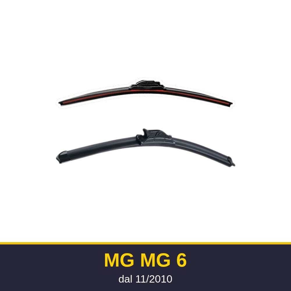 Spazzole tergicristallo MG MG 6 (11/2010-)