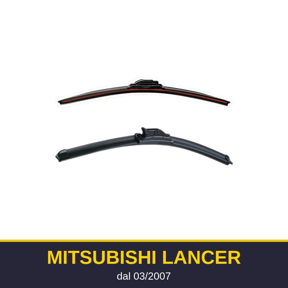 Spazzole tergicristallo Mitsubishi Lancer (03/2007-)