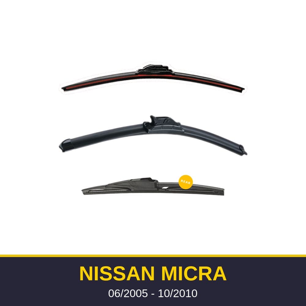 Spazzole tergicristallo Nissan Micra (06/2005-10/2010)