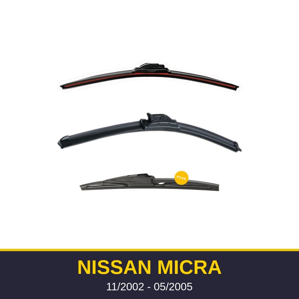 Spazzole tergicristallo Nissan Micra (11/2002-05/2005)