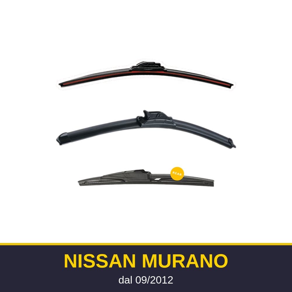 Spazzole tergicristallo Nissan Murano (09/2012-)