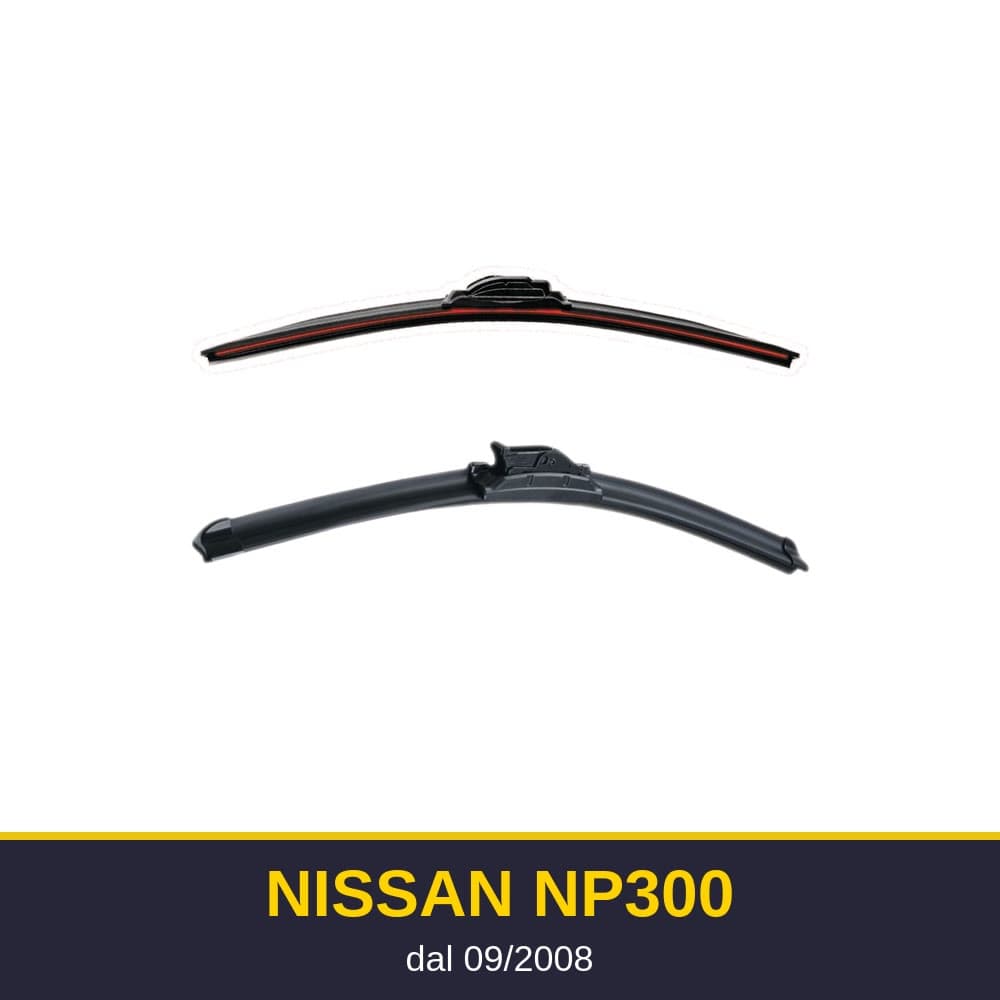 Spazzole tergicristallo Nissan NP300 (09/2008-)