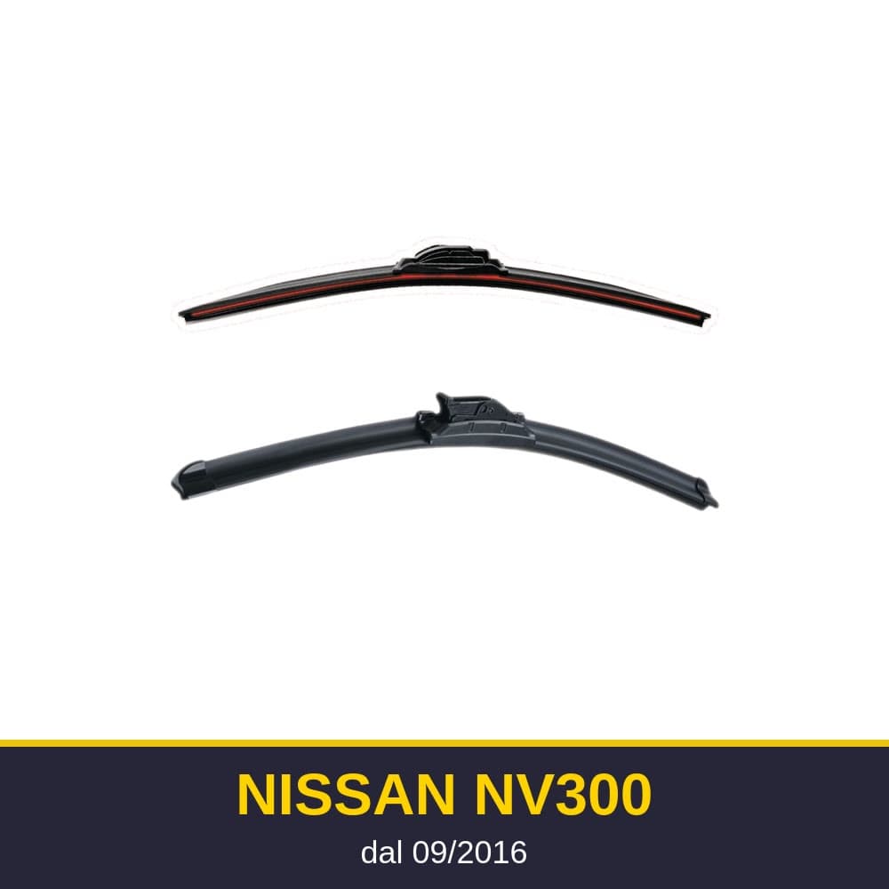 Spazzole tergicristallo Nissan NV300 (09/2016-)