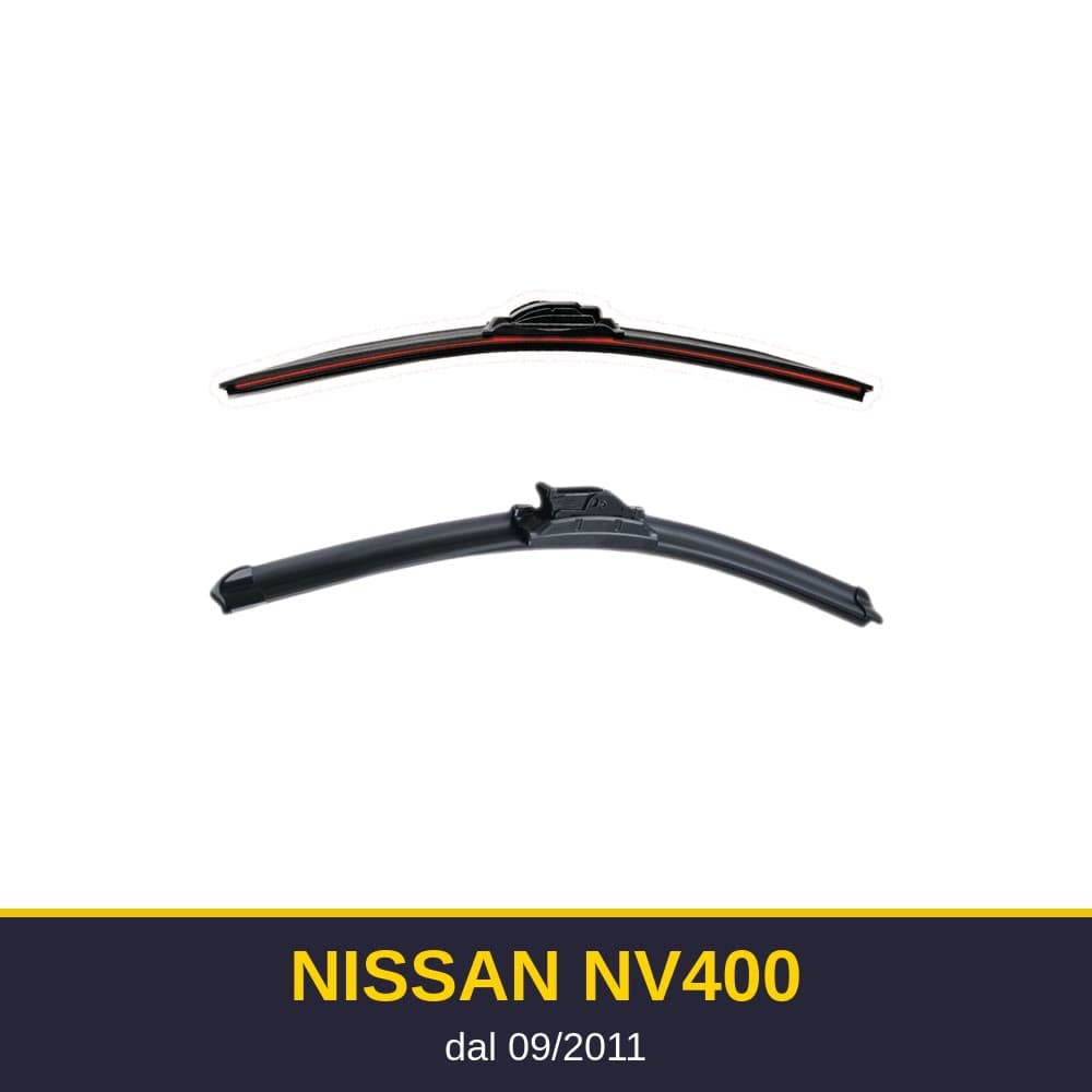 Spazzole tergicristallo Nissan NV400 (09/2011-)