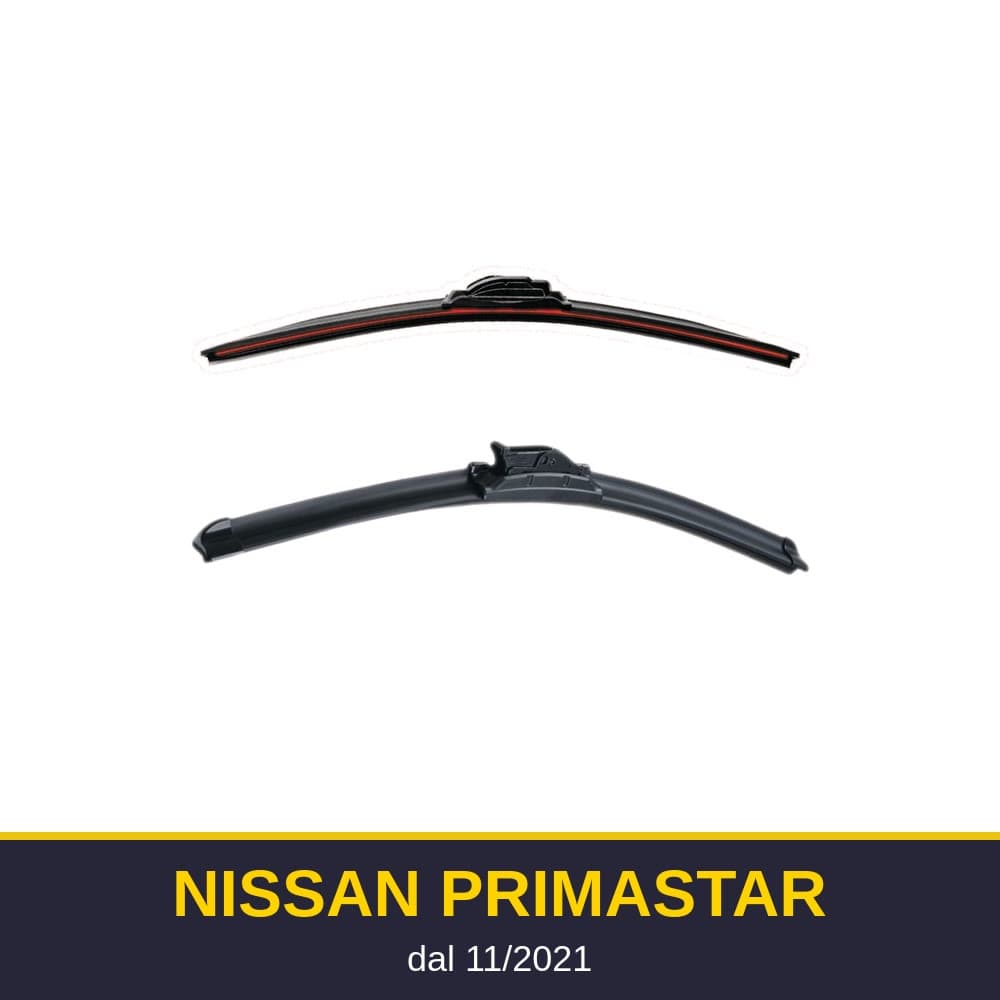 Spazzole tergicristallo Nissan Primastar (11/2021-)