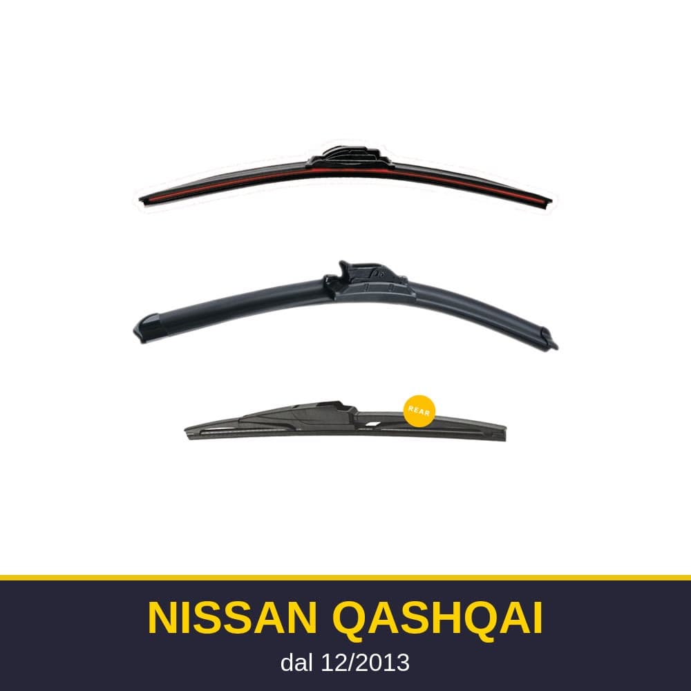 Spazzole tergicristallo Nissan Qashqai (12/2013-)
