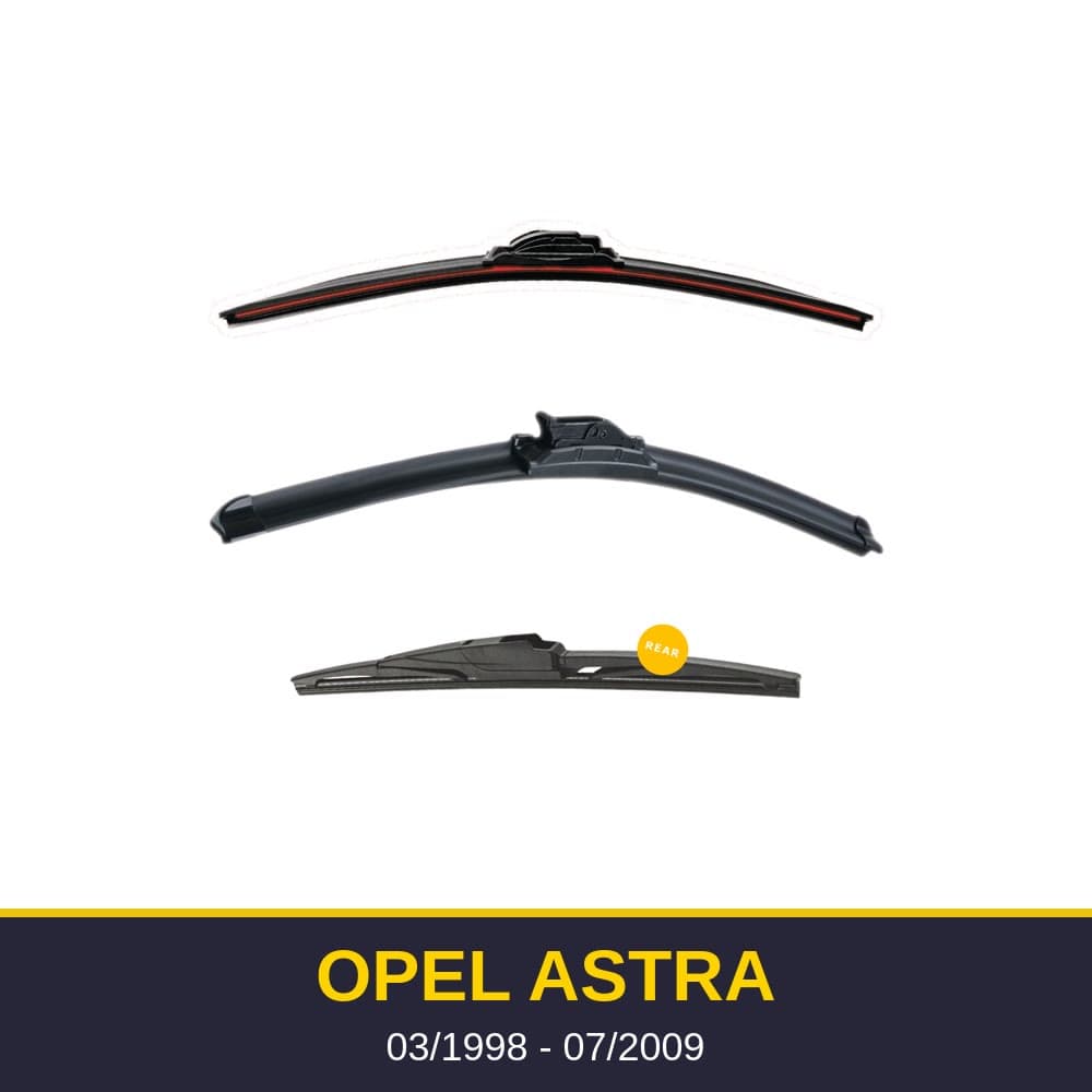 Spazzole tergicristallo Opel Astra (03/1998-07/2009)