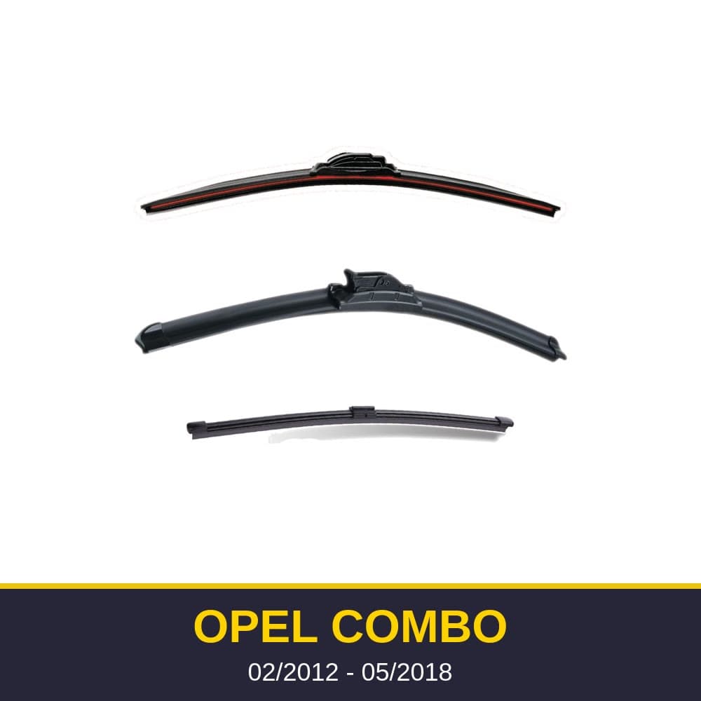 Spazzole tergicristallo Opel Combo (02/2012-05/2018)