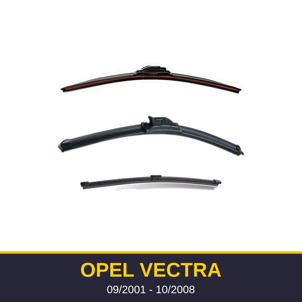 Spazzole tergicristallo Opel Vectra (09/2001-10/2008)