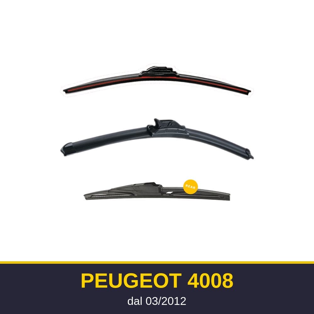 Spazzole tergicristallo Peugeot 4008 (03/2012-)