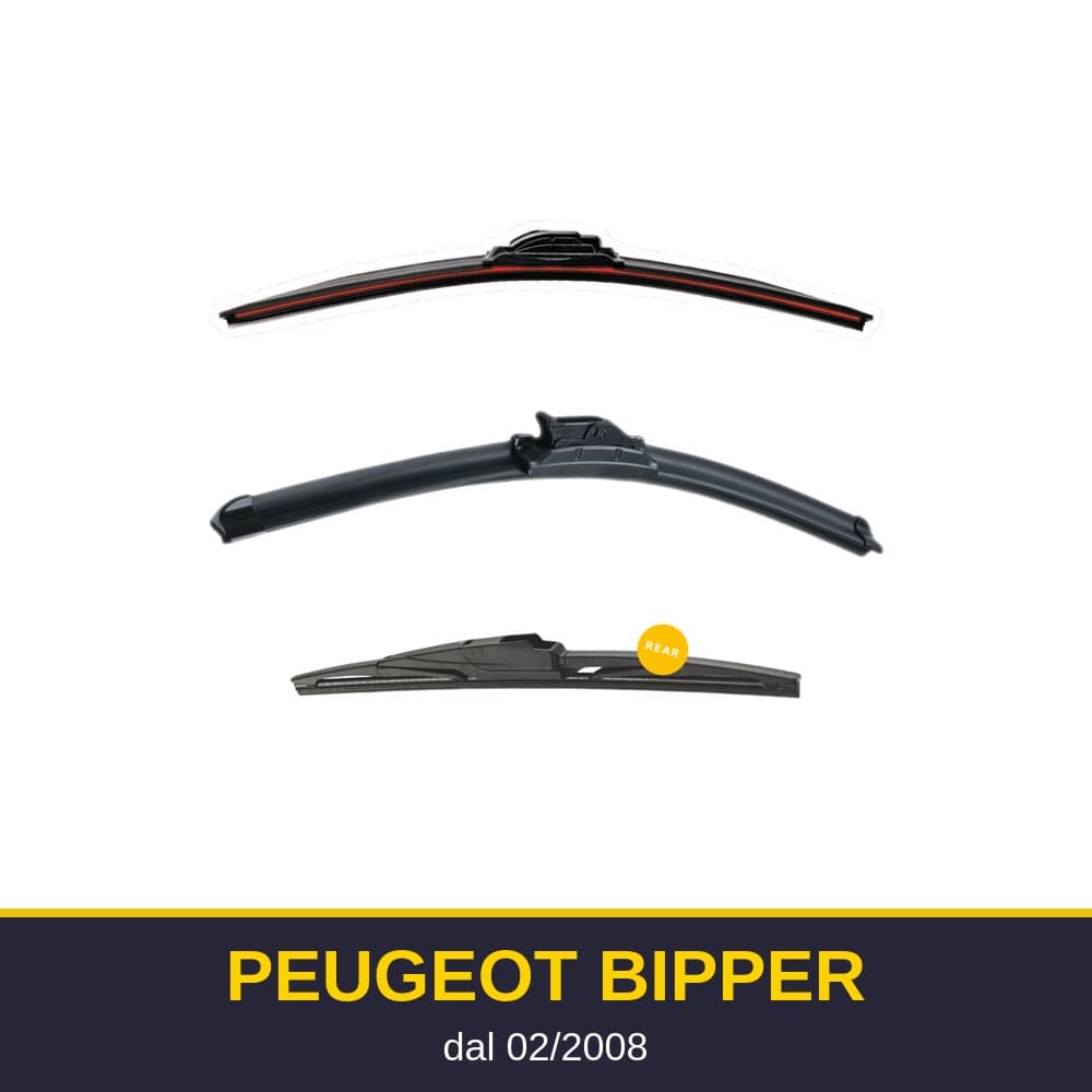 Spazzole tergicristallo Peugeot Bipper (02/2008-)