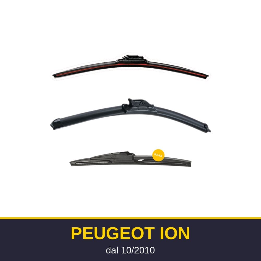 Spazzole tergicristallo Peugeot ION (10/2010-)