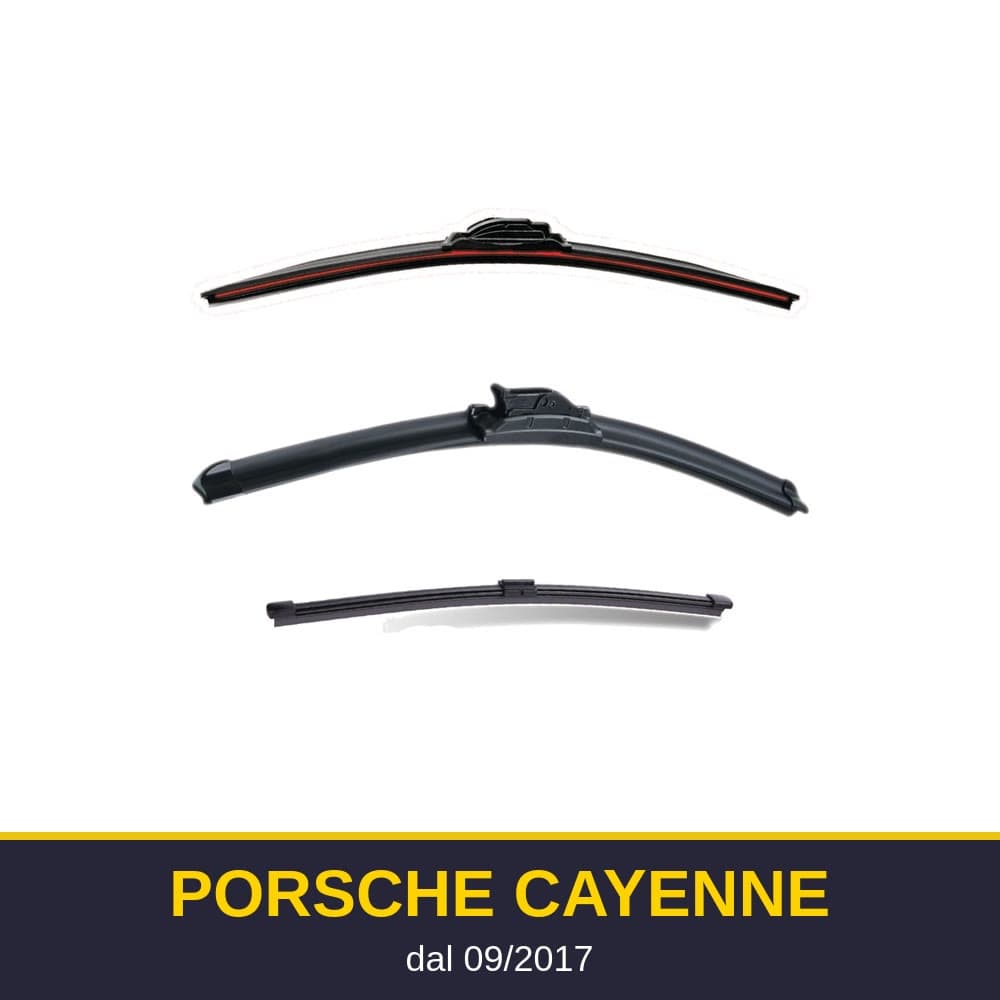 Spazzole tergicristallo Porsche Cayenne (09/2017-)