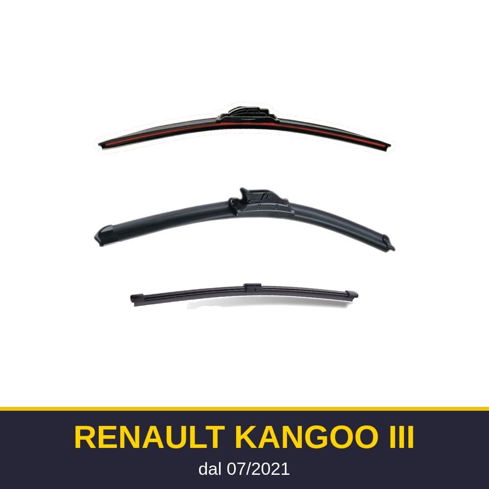 Spazzole tergicristallo Renault Kangoo III (07/2021-)