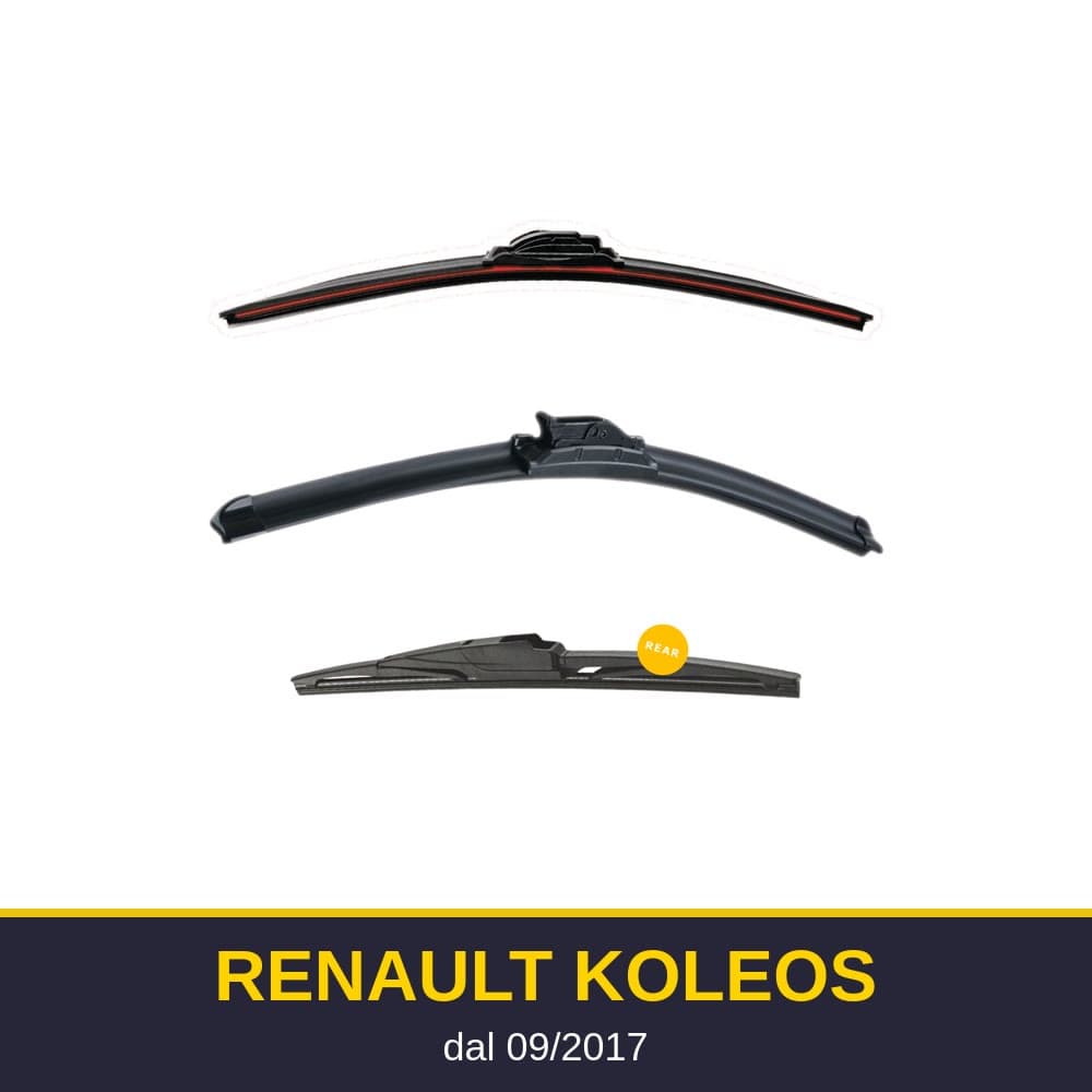 Spazzole tergicristallo Renault Koleos (09/2017-)