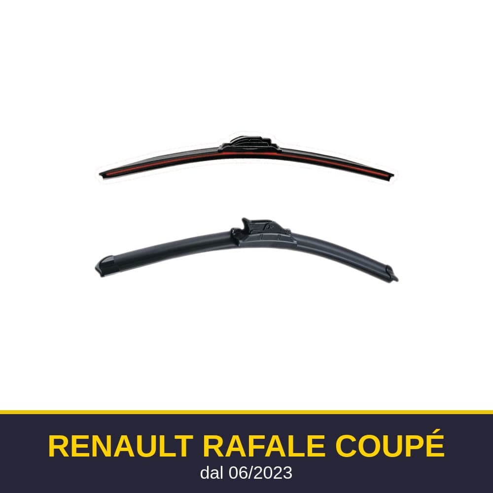 Spazzole tergicristallo Renault Rafale Coupé (06/2023-)