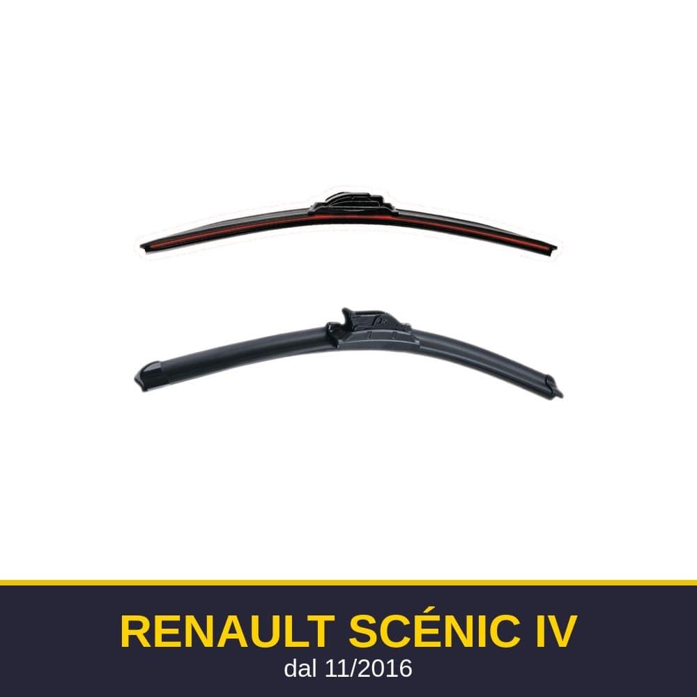 Spazzole tergicristallo Renault Scénic IV (11/2016-)