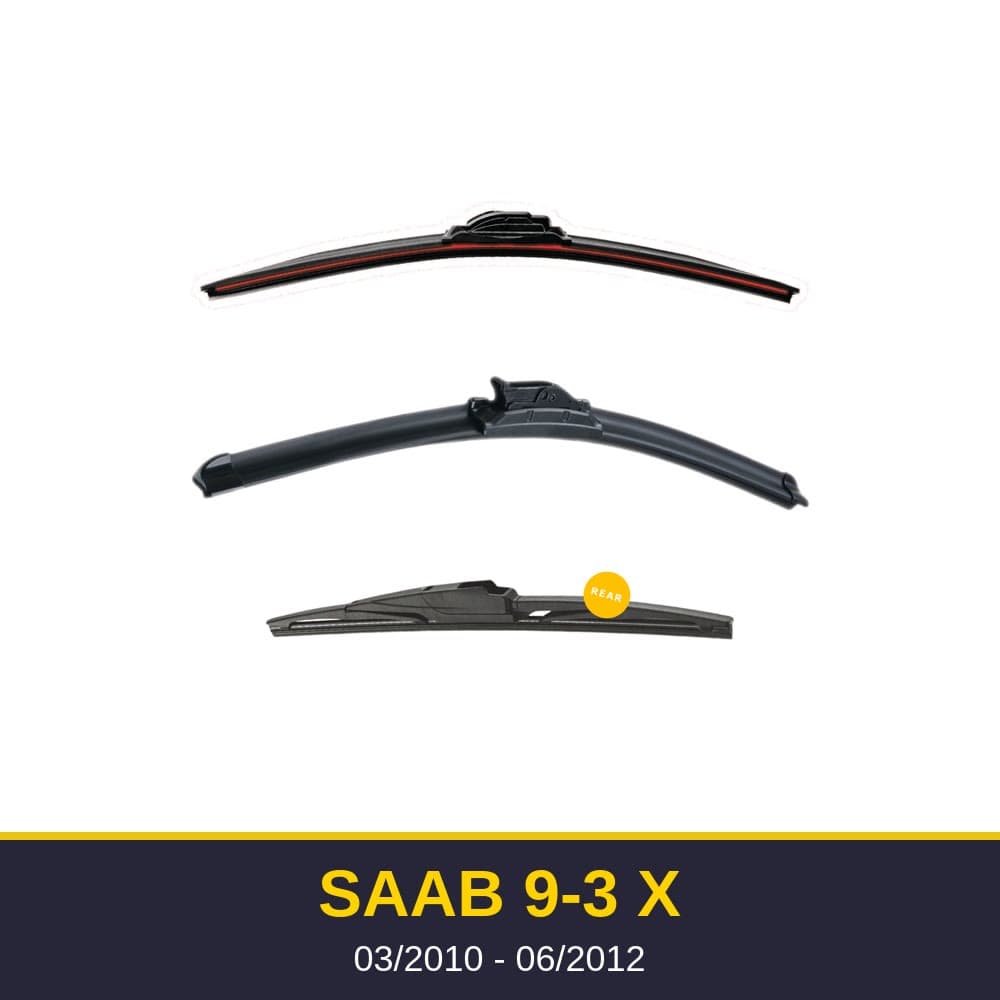 Spazzole tergicristallo Saab 9-3 X (03/2010-06/2012)