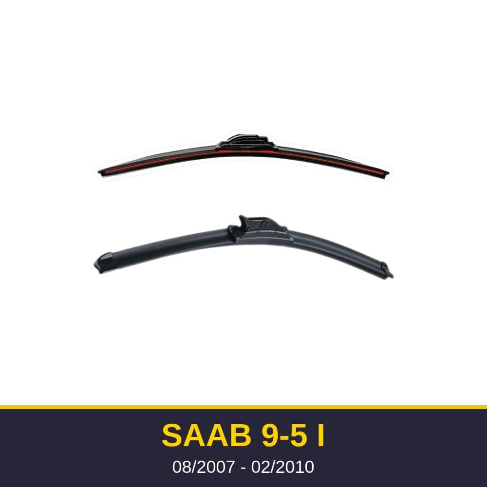 Spazzole tergicristallo Saab 9-5 I (08/2007-02/2010)