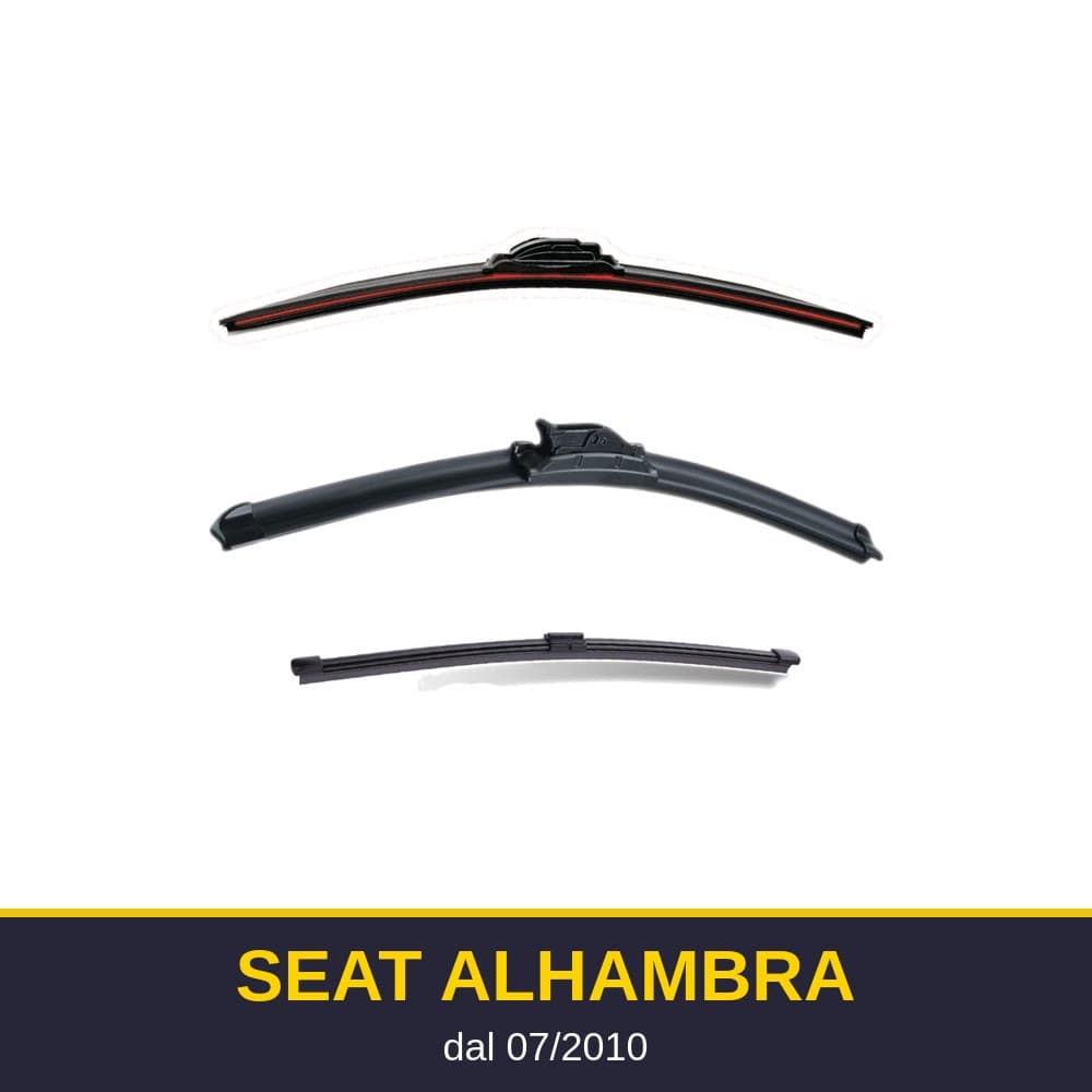 Spazzole tergicristallo Seat Alhambra (07/2010-)