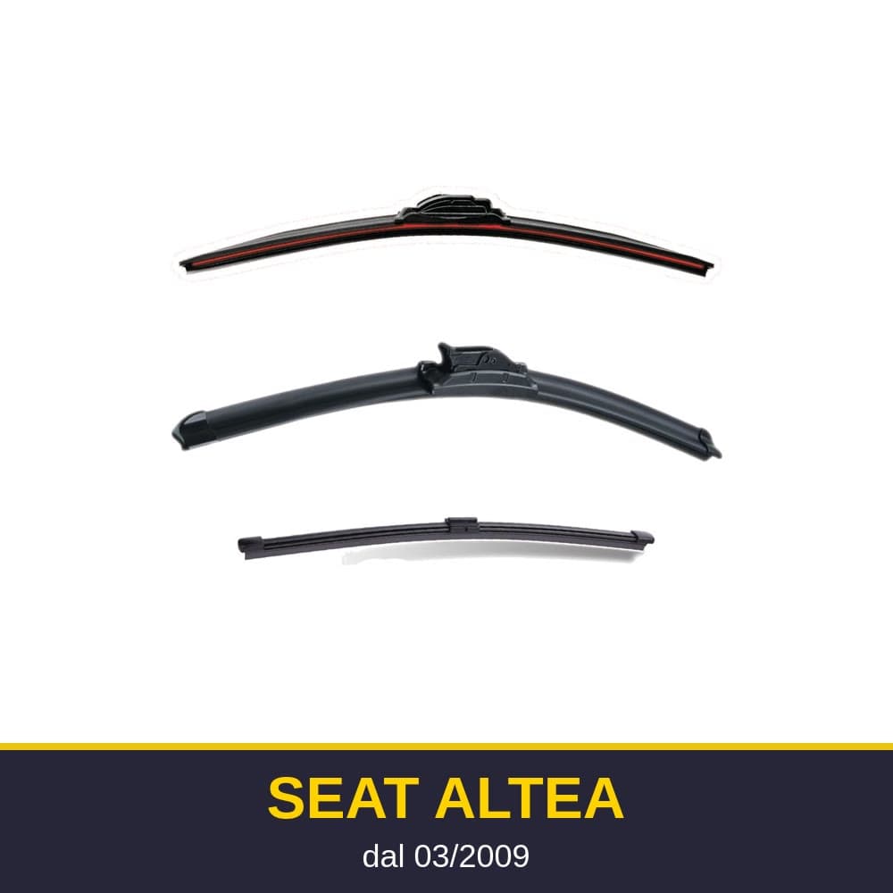 Spazzole tergicristallo Seat Altea (03/2009-)