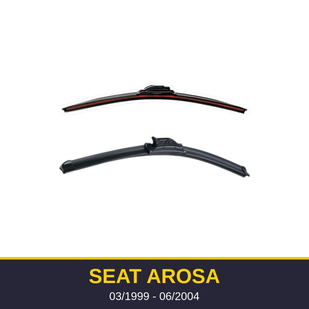 Spazzole tergicristallo Seat Arosa (03/1999-06/2004)