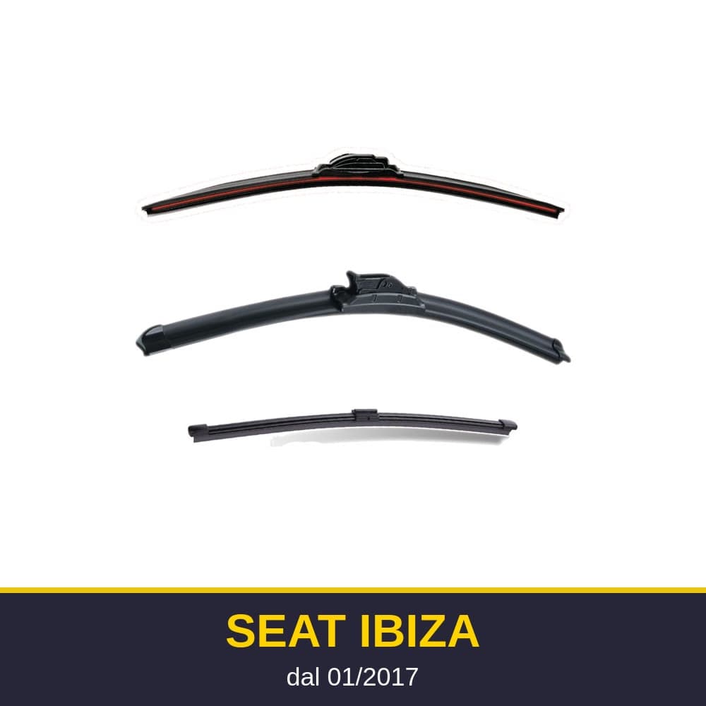 Spazzole tergicristallo Seat Ibiza (01/2017-)