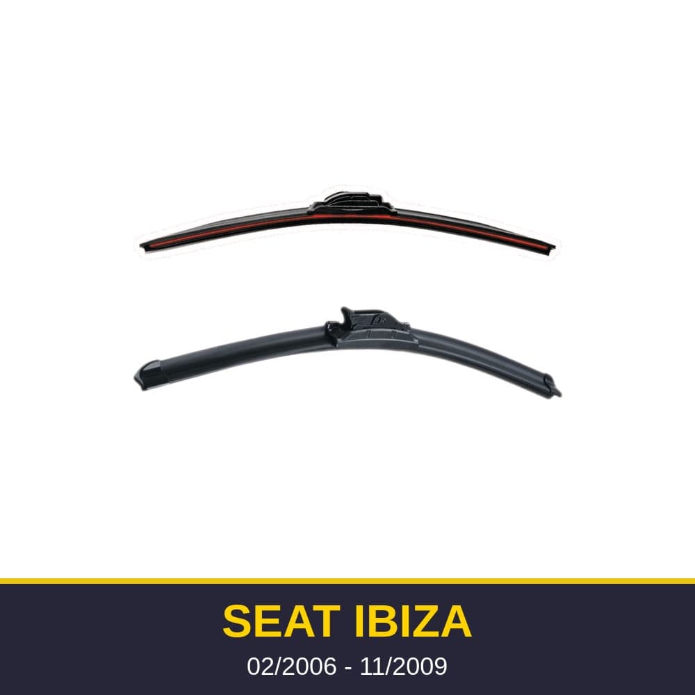 Spazzole tergicristallo Seat Ibiza (02/2006-11/2009)