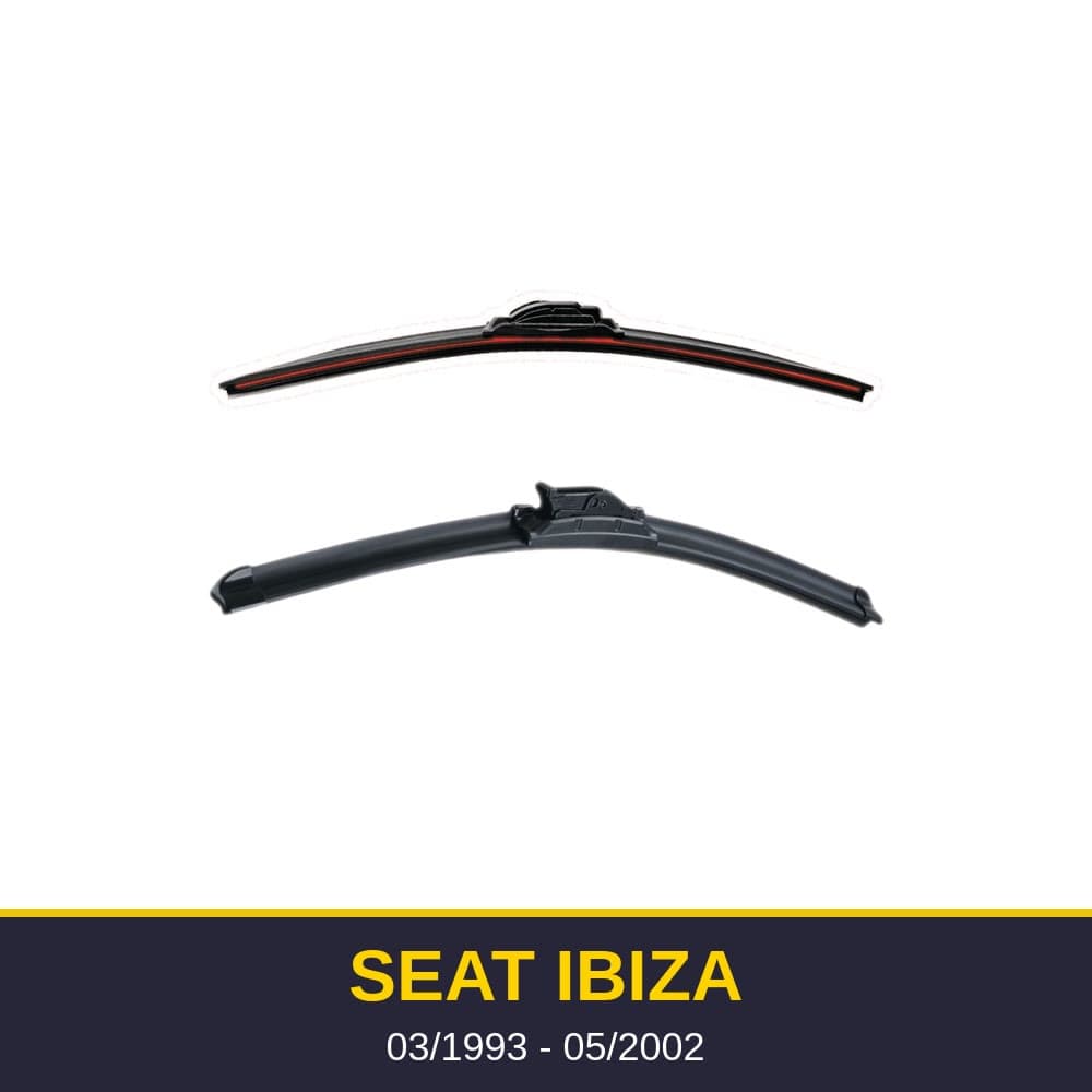 Spazzole tergicristallo Seat Ibiza (03/1993-05/2002)