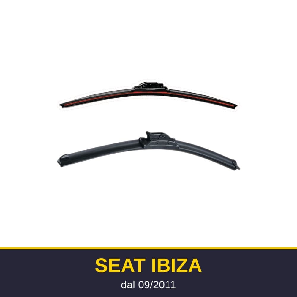 Spazzole tergicristallo Seat Ibiza (09/2011-)