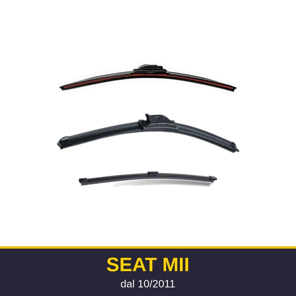 Spazzole tergicristallo Seat Mii (10/2011-)